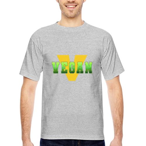 Vegan Energy V - Bayside Unisex Heavyweight USA Made T-Shirt