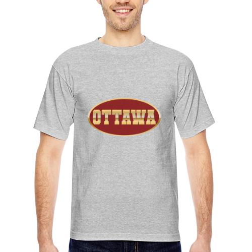 Golden Pulse – Ottawa - Bayside Unisex Heavyweight USA Made T-Shirt