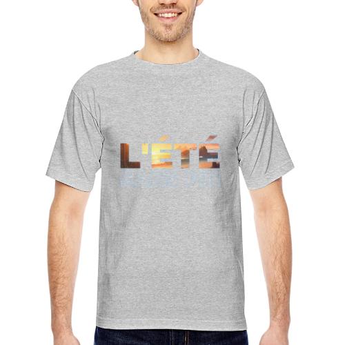Golden Summer Atmosphere - Bayside Unisex Heavyweight USA Made T-Shirt