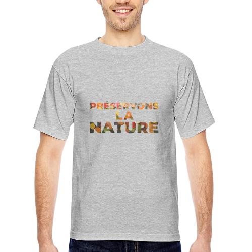 Preserving nature - Bayside Unisex Heavyweight USA Made T-Shirt