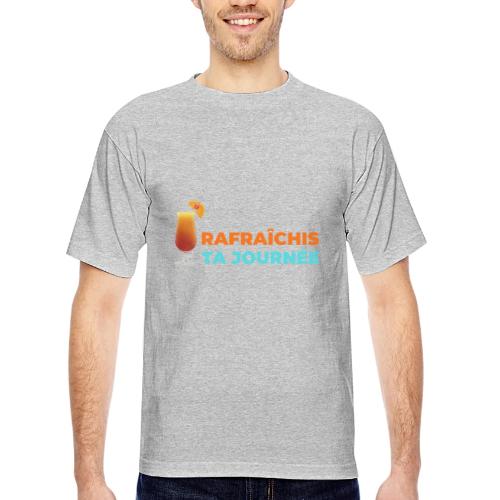 Daily Freshness - Bayside Unisex Heavyweight USA Made T-Shirt