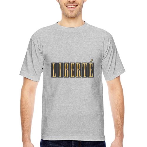 Golden Freedom - Bayside Unisex Heavyweight USA Made T-Shirt