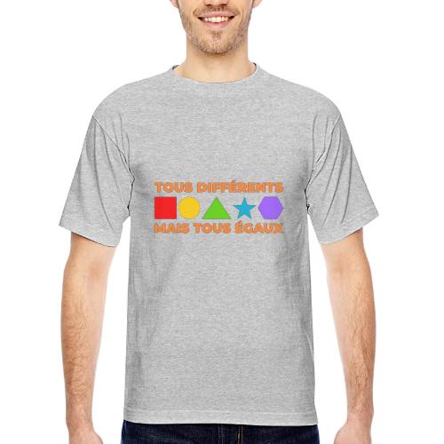United in Our Differences - Bayside Unisex Heavyweight USA Made T-Shirt
