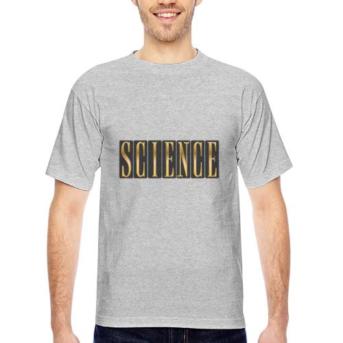 Science: Think. Test. Repeat. - Bayside Unisex Heavyweight USA Made T-Shirt