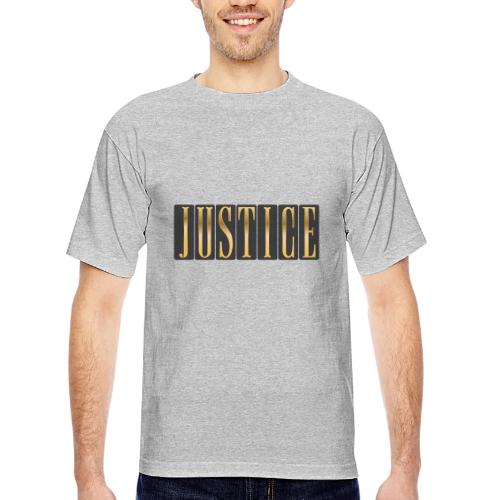 Golden Justice - Bayside Unisex Heavyweight USA Made T-Shirt