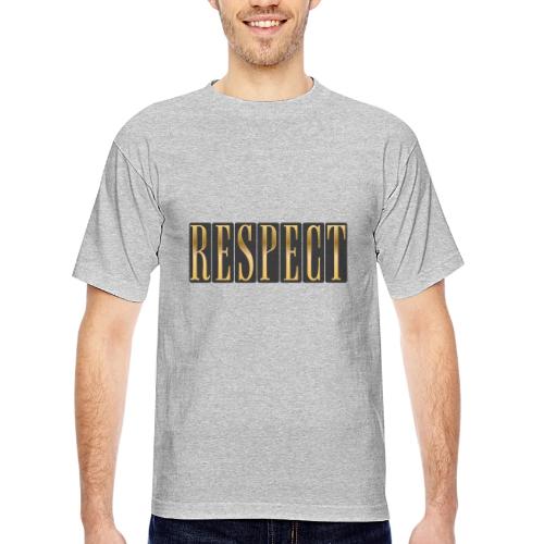 Golden Respect - Bayside Unisex Heavyweight USA Made T-Shirt