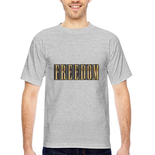 Freedom Shines - Bayside Unisex Heavyweight USA Made T-Shirt