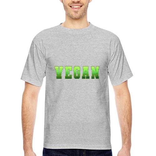 Green Wave Vegan - Bayside Unisex Heavyweight USA Made T-Shirt