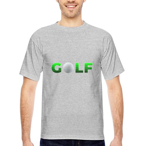 Golf Precision Wordmark - Bayside Unisex Heavyweight USA Made T-Shirt