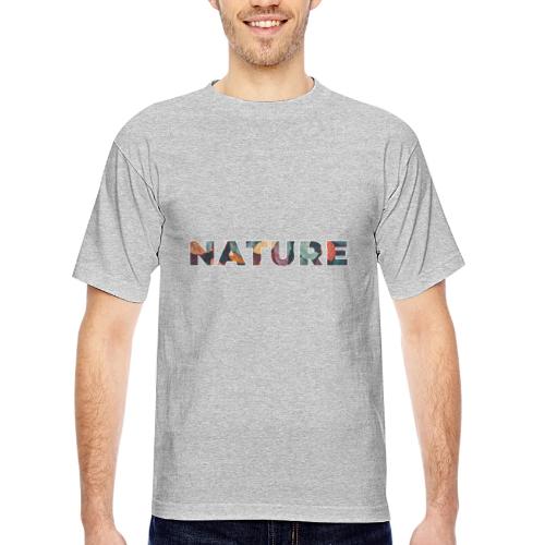 Nature in Every Letter - Bayside Unisex Heavyweight USA Made T-Shirt