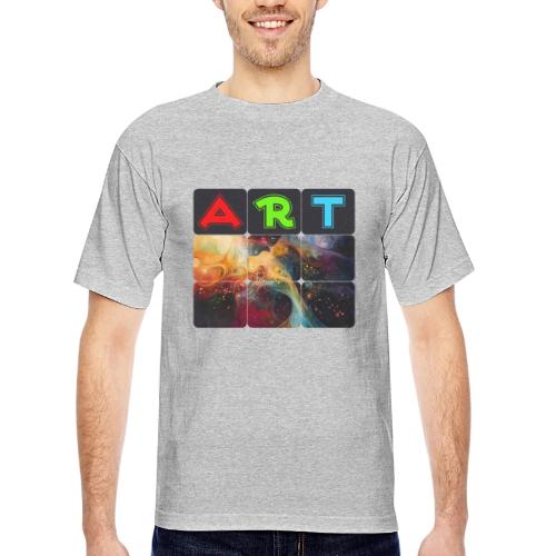 Waves of Art - Bayside Unisex Heavyweight USA Made T-Shirt