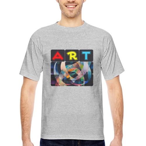 Art of Stripes and Shades - Bayside Unisex Heavyweight USA Made T-Shirt