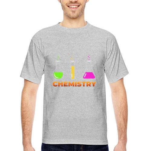 Chemistry: Elements in Motion - Bayside Unisex Heavyweight USA Made T-Shirt