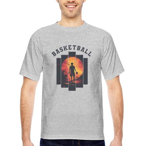 Basketball is My Game - Bayside Unisex Heavyweight USA Made T-Shirt