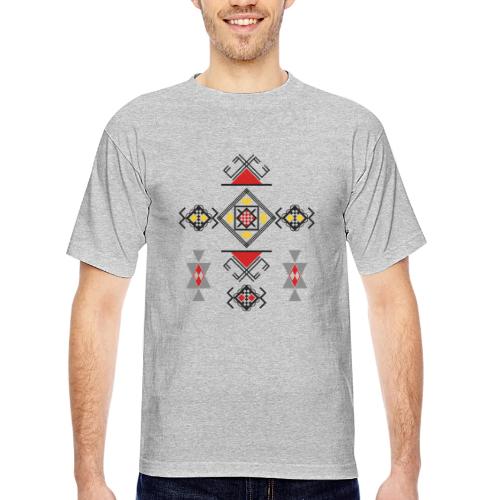 Amazigh Symbols - Bayside Unisex Heavyweight USA Made T-Shirt