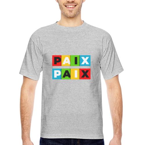 Peace in Colour - Bayside Unisex Heavyweight USA Made T-Shirt