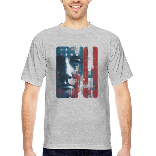 American Echoes - Bayside Unisex Heavyweight USA Made T-Shirt