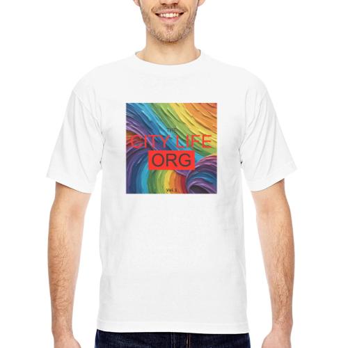 CIty Life Org Vol. 1 - Bayside Unisex Heavyweight USA Made T-Shirt