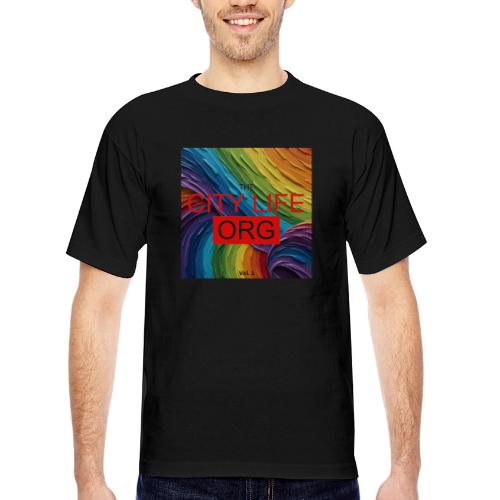 CIty Life Org Vol. 1 - Bayside Unisex Heavyweight USA Made T-Shirt