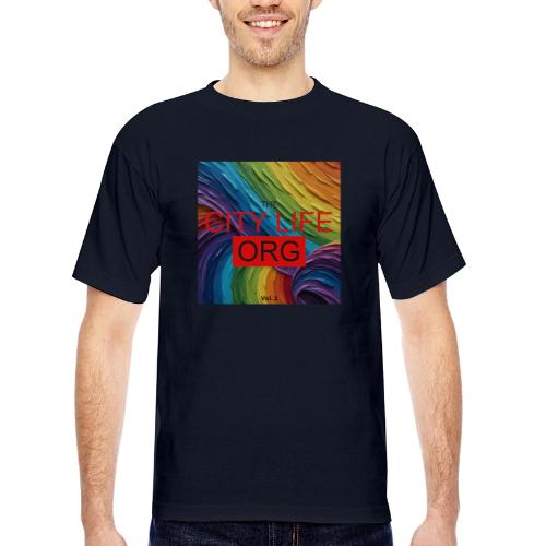CIty Life Org Vol. 1 - Bayside Unisex Heavyweight USA Made T-Shirt