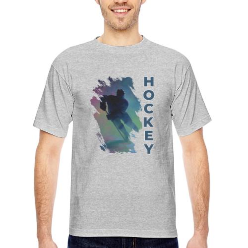 Hockey Pulse - Bayside Unisex Heavyweight USA Made T-Shirt