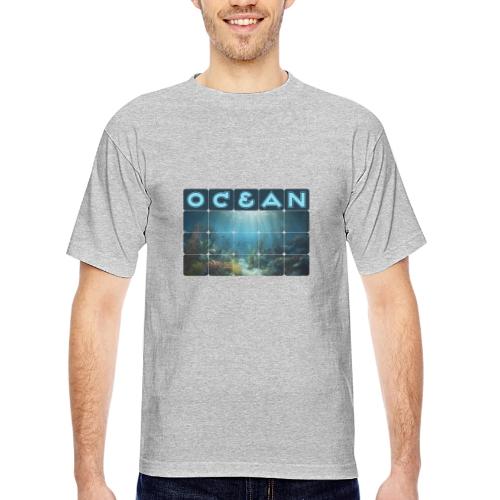 Ocean: Beneath the Surface - Bayside Unisex Heavyweight USA Made T-Shirt