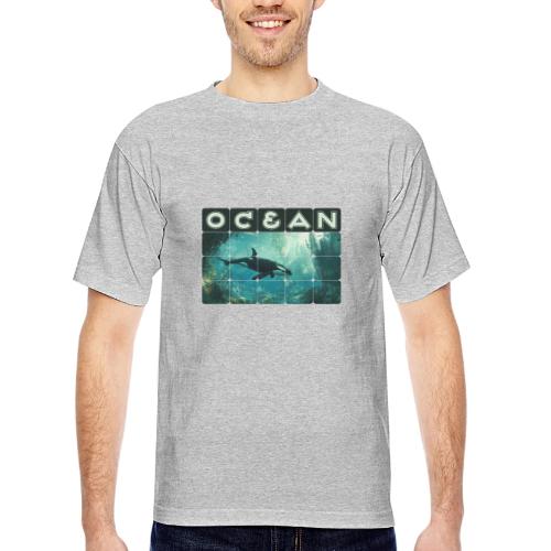 Ocean: Silent Hunter - Bayside Unisex Heavyweight USA Made T-Shirt