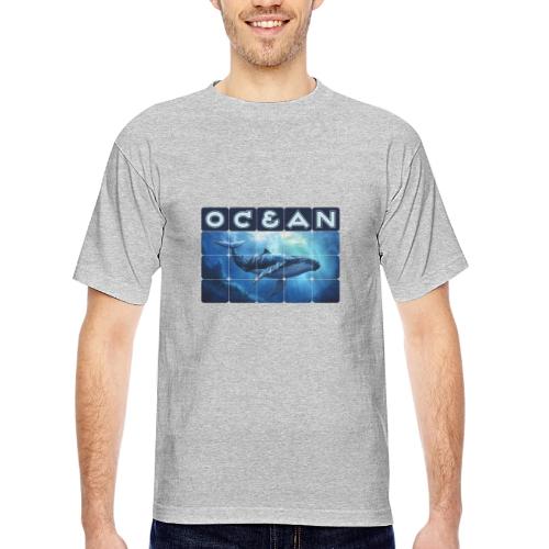 Ocean Titan - Bayside Unisex Heavyweight USA Made T-Shirt