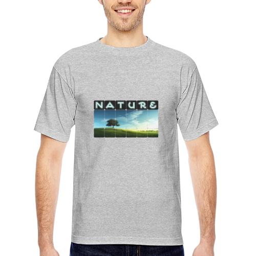 Nature: Solitary Strength - Bayside Unisex Heavyweight USA Made T-Shirt