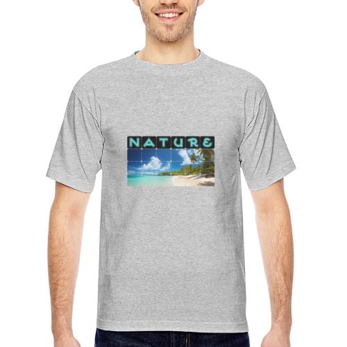 Nature: Island Bliss - Bayside Unisex Heavyweight USA Made T-Shirt
