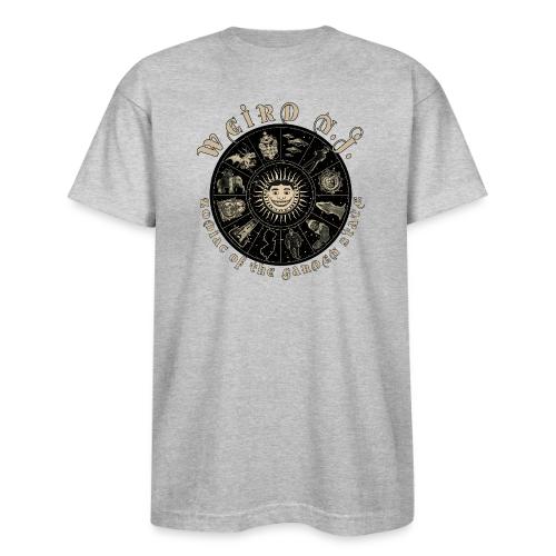 Weird NJ – Zodiac of the Garden State - Bayside Unisex Heavyweight USA Made T-Shirt