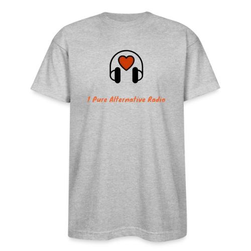 1 Pure Alternative Radio Wear - Bayside Unisex Heavyweight USA Made T-Shirt