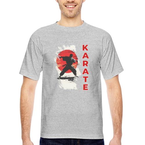 Karate: the spirit of discipline - Bayside Unisex Heavyweight USA Made T-Shirt