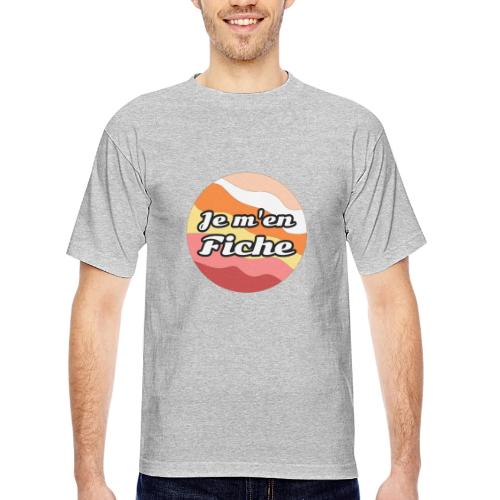 I don't care - Bayside Unisex Heavyweight USA Made T-Shirt