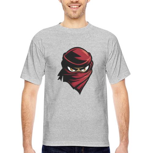 Scarlet Shadow Ninja - Bayside Unisex Heavyweight USA Made T-Shirt