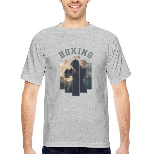 Boxing Spirit - Bayside Unisex Heavyweight USA Made T-Shirt