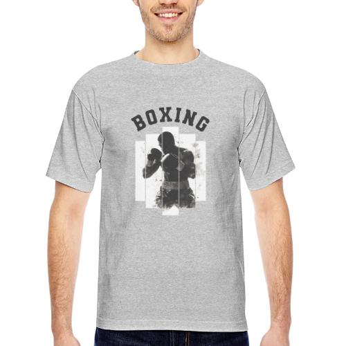 Born for Boxing - Bayside Unisex Heavyweight USA Made T-Shirt