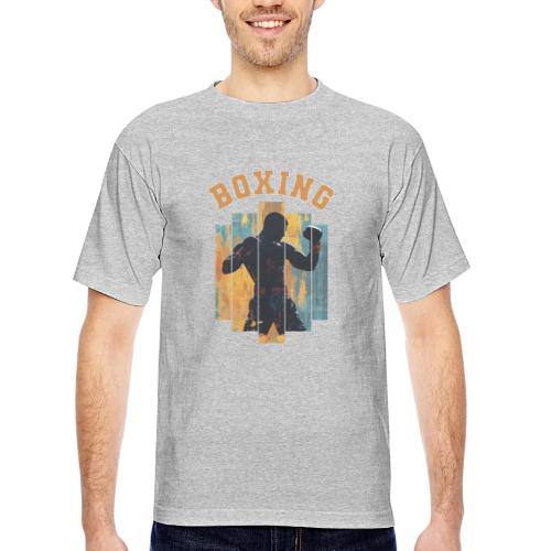 Boxing Is Life - Bayside Unisex Heavyweight USA Made T-Shirt