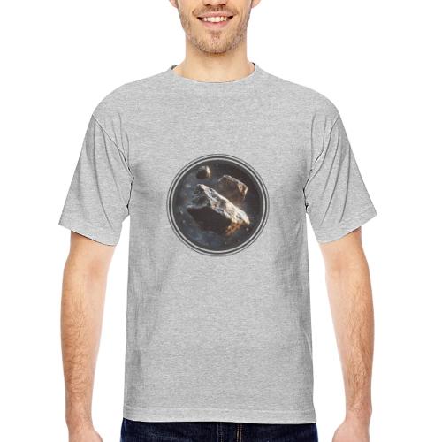 Asteroids Frontier - Bayside Unisex Heavyweight USA Made T-Shirt