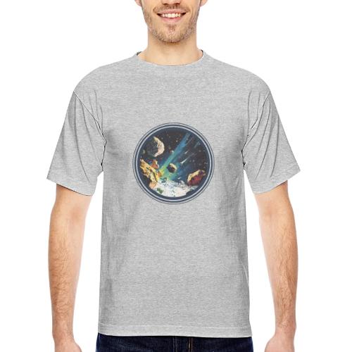 Celestial Collision - Bayside Unisex Heavyweight USA Made T-Shirt