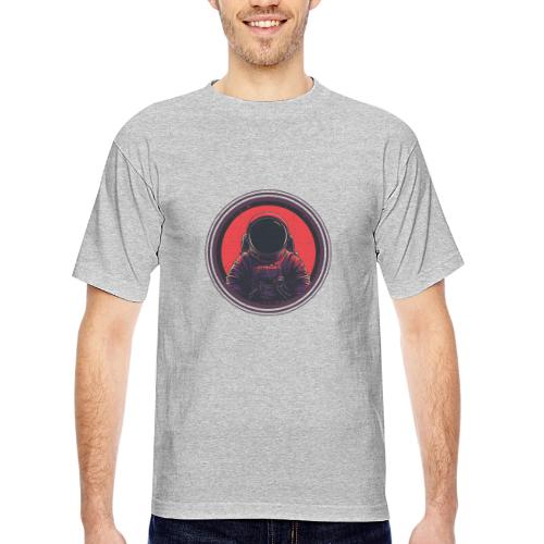 Astronaut: The universe is calling! - Bayside Unisex Heavyweight USA Made T-Shirt