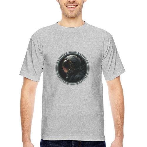 Astronaut: Reach for the stars - Bayside Unisex Heavyweight USA Made T-Shirt