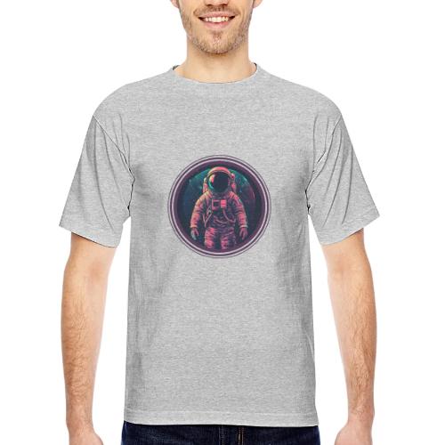 Astronaut: Explore the unknown - Bayside Unisex Heavyweight USA Made T-Shirt
