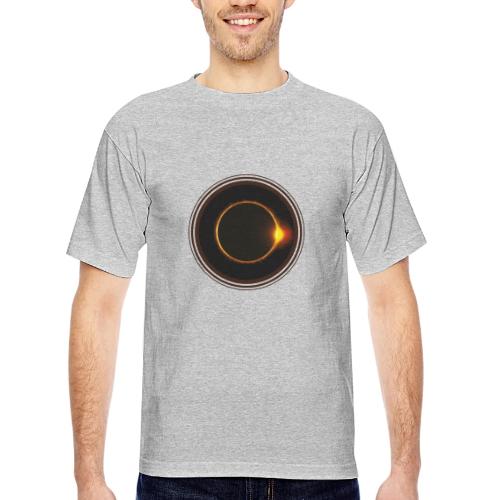 Solar Eclipse - Bayside Unisex Heavyweight USA Made T-Shirt