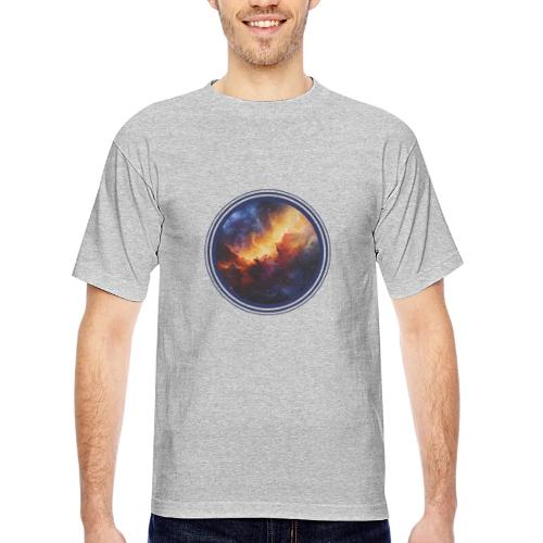 Nebula Dreams - Bayside Unisex Heavyweight USA Made T-Shirt