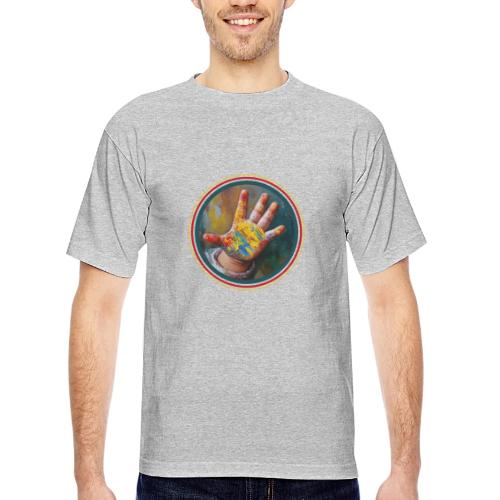 Colors of Innocence - Bayside Unisex Heavyweight USA Made T-Shirt