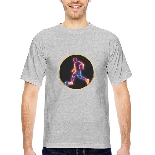 Virtual Football Hero - Bayside Unisex Heavyweight USA Made T-Shirt