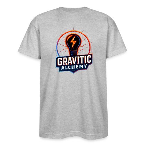 Gravitic Alchemy Logo - Bayside Unisex Heavyweight USA Made T-Shirt