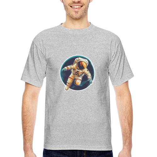 Astronaut: Dream, explore, discover! - Bayside Unisex Heavyweight USA Made T-Shirt
