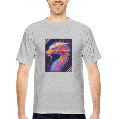 Dragon Spectrum - Bayside Unisex Heavyweight USA Made T-Shirt